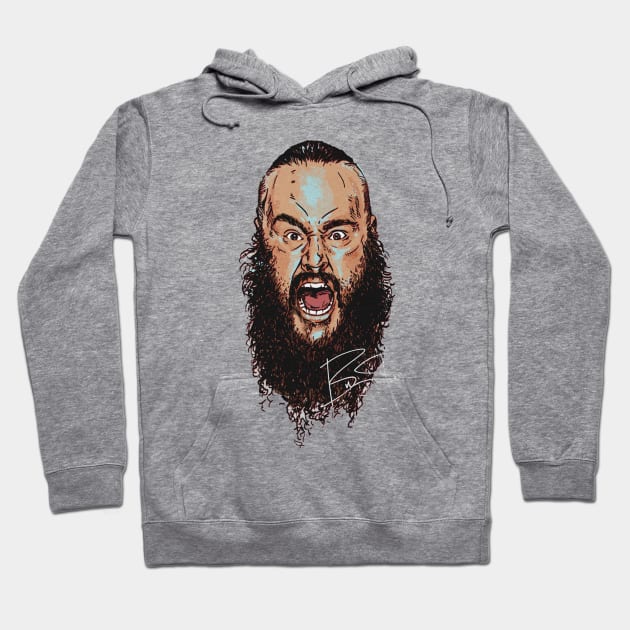 Braun Strowman Scream Hoodie by MunMun_Design